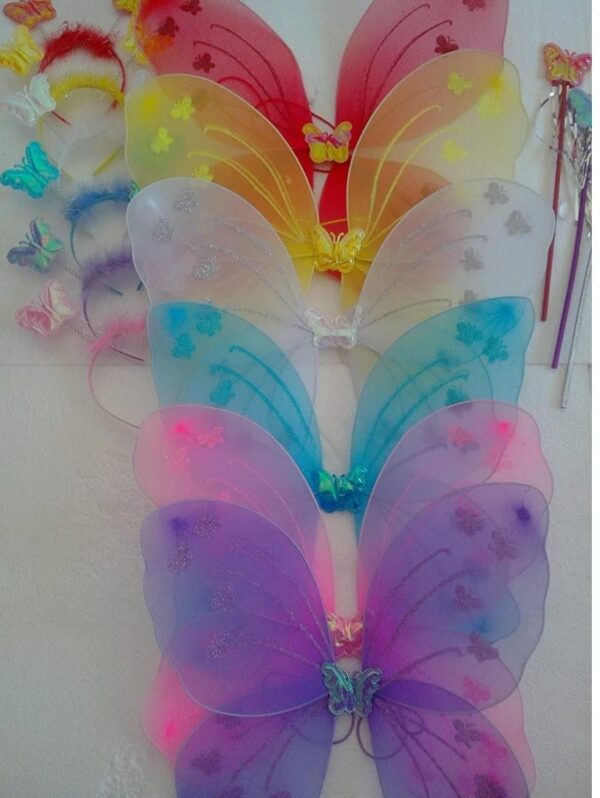 Butterfly angel set