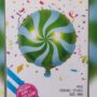 Round candy foil celebration
