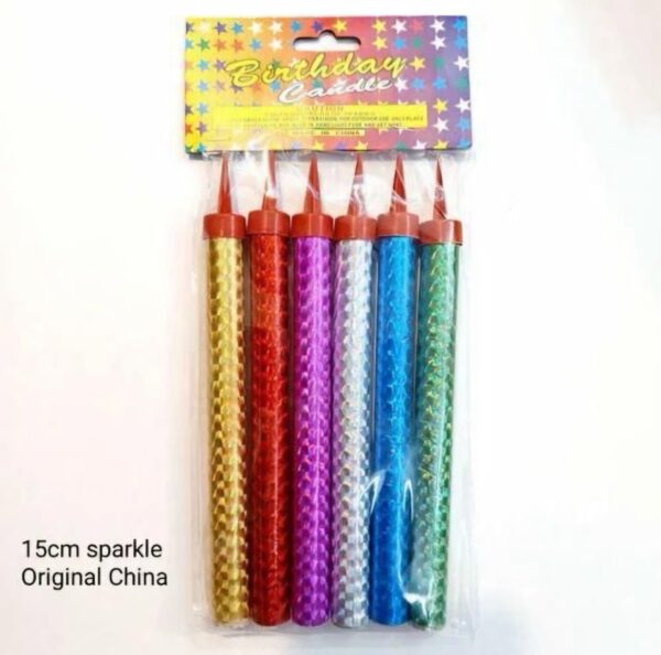 Sparkling candle