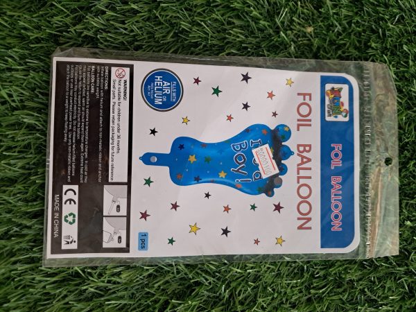ITS A BOY LEG FOIL BALLOON