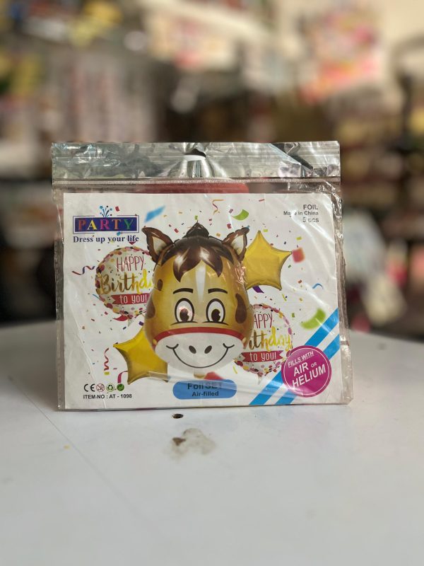 Animal Donkey foil combo pack