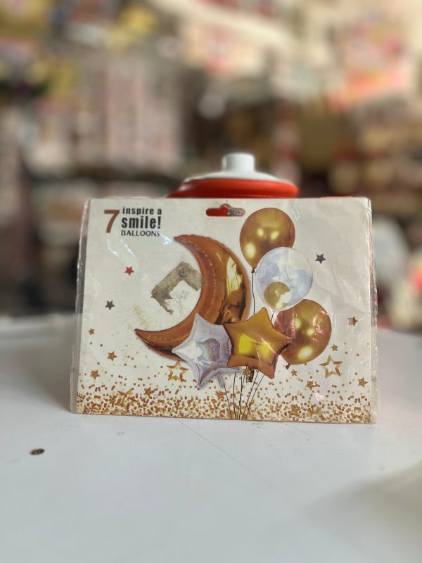 Moon Foil balloon combo pack