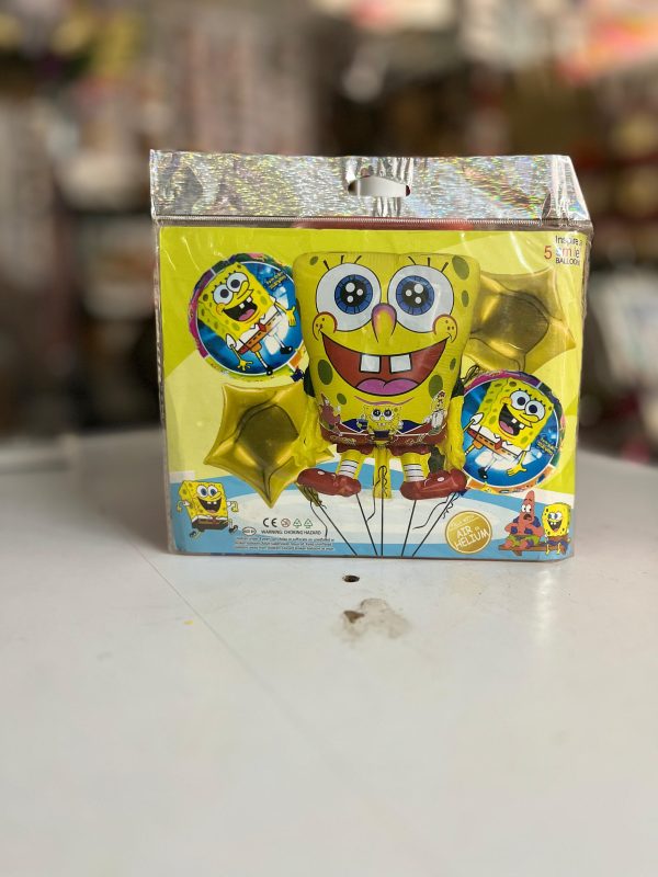 Sponge foil balloon combo pack