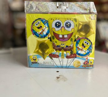 Sponge foil balloon combo pack