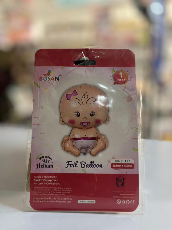 ITS A GIRL FOIL BALLOON
