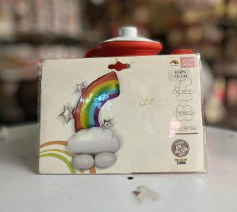 Rainbow foil balloon